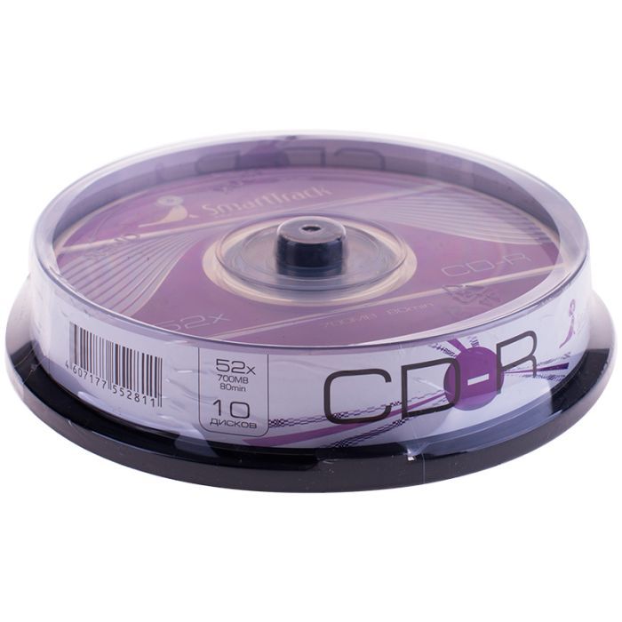  CD-R 700Mb Smart Track 52x Cake Box (10) -    , , 4607177552811, 
